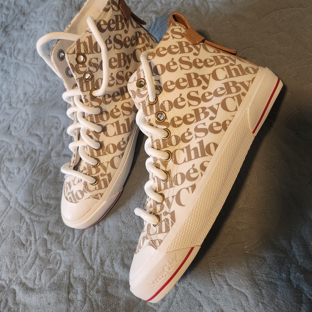 See by Chloé Off-White Aryana Sneakers